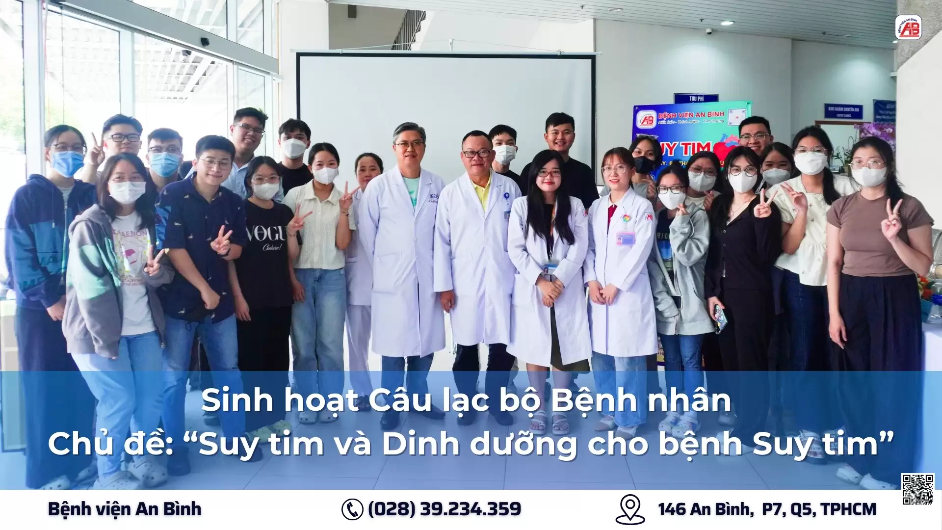 Sinh hoạt Câu lạc bộ Bệnh nhân – Chủ đề: “Suy tim và Dinh dưỡng cho bệnh Suy tim”
