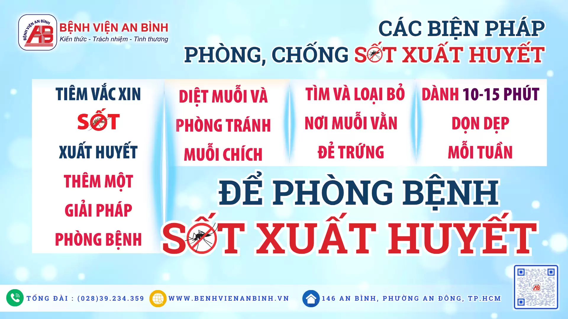 Các biện pháp phòng, chống “Sốt xuất huyết”
