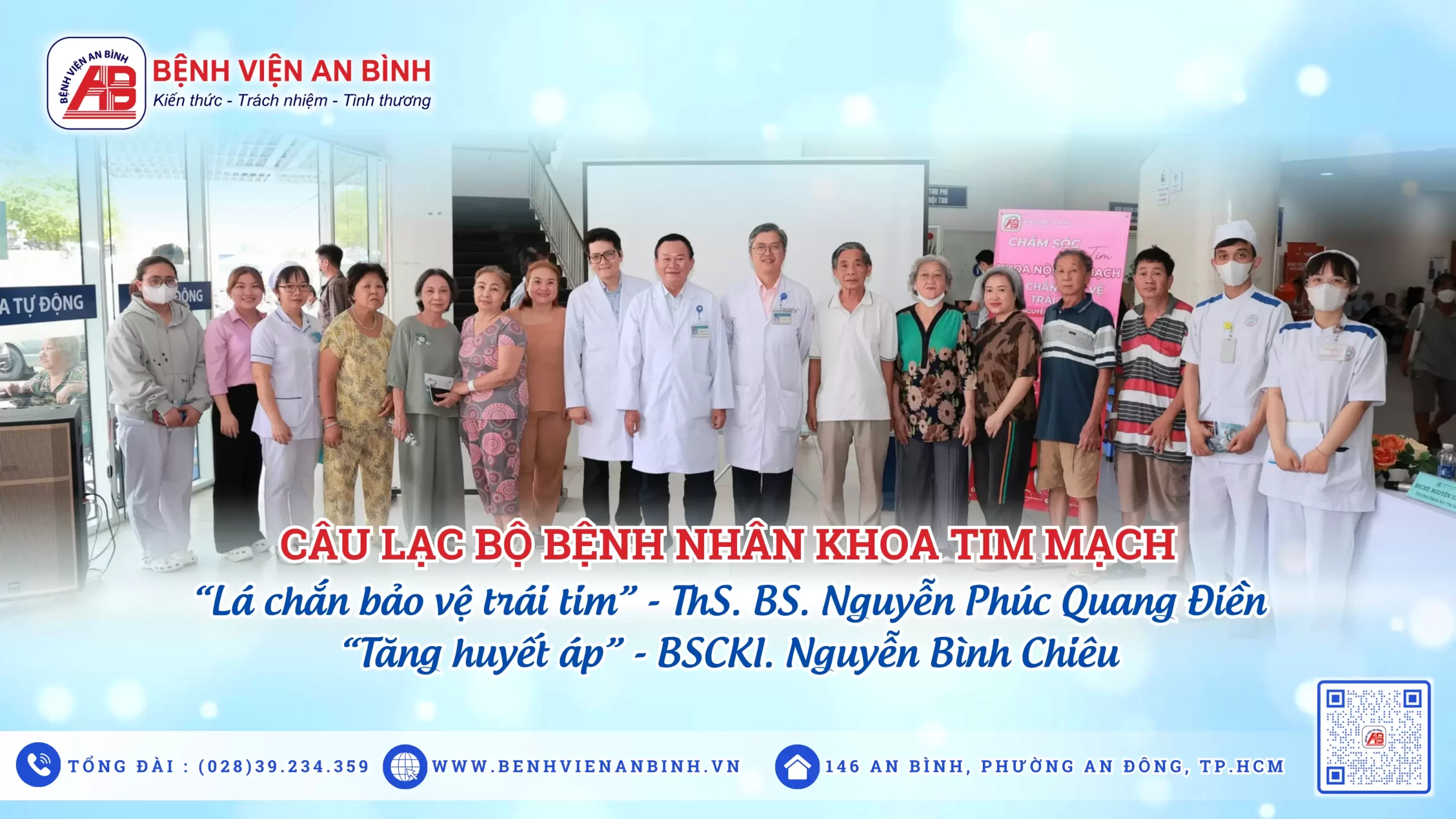Bệnh viện An Bình tổ chức Câu lạc bộ Bệnh nhân Khoa tim mạch ngày 26/3/2026