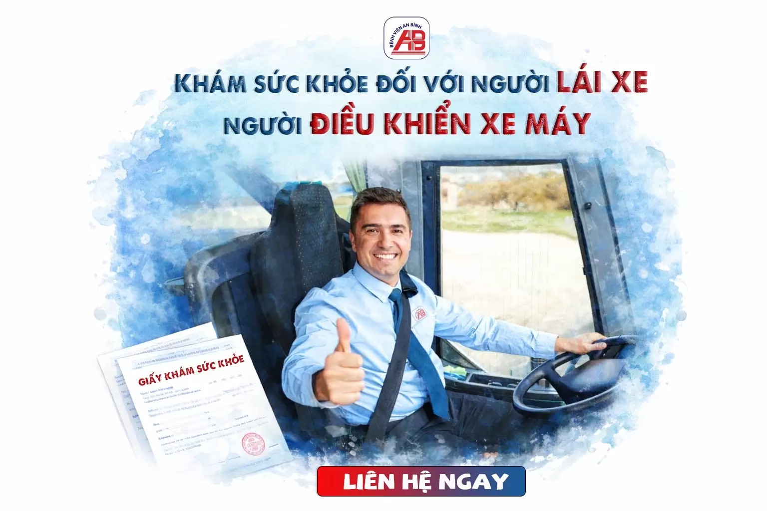 Khám sức khỏe lái xe theo thông tư 36/2024/TT-BYT tại Bệnh viện An Bình.