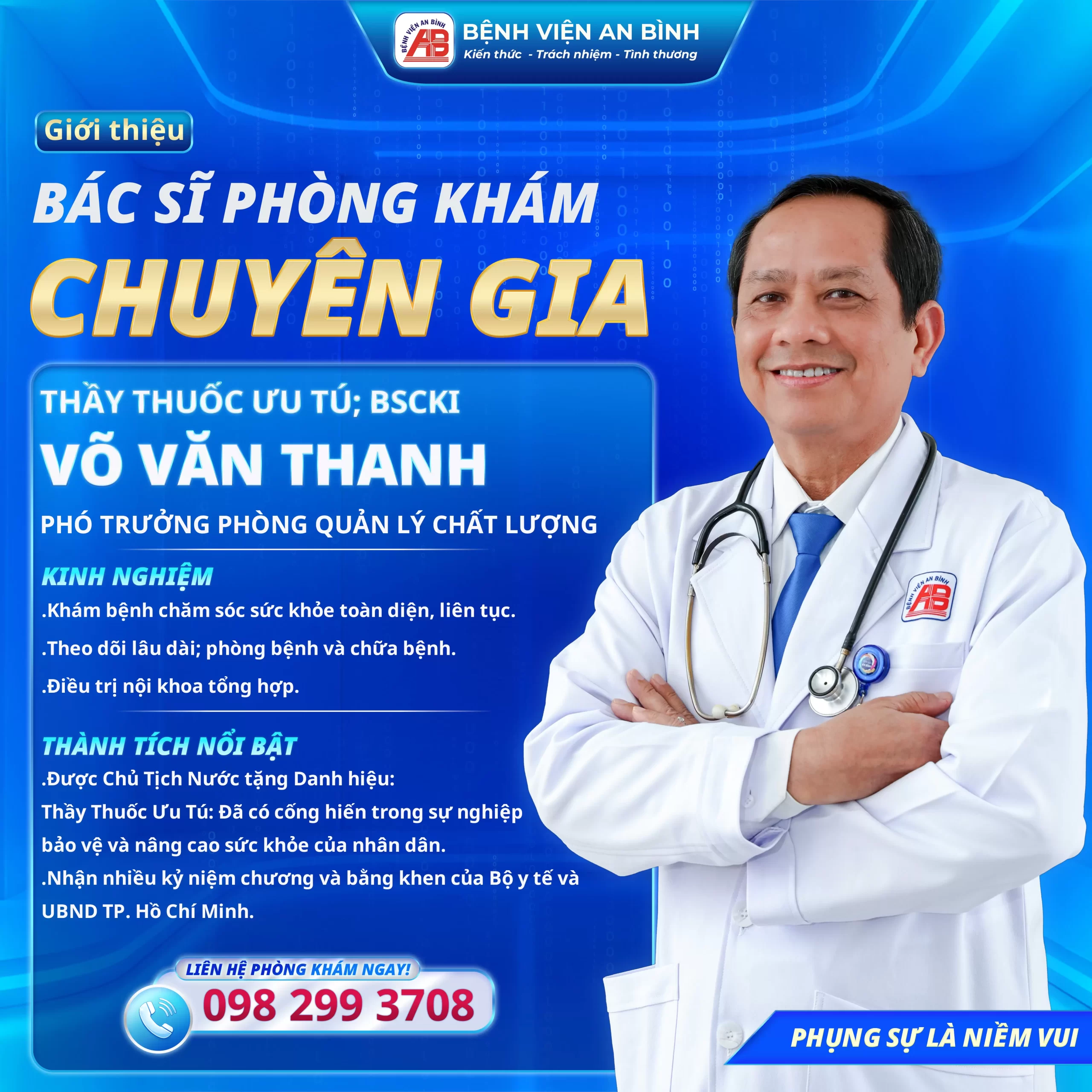 BS. CKI. VÕ VĂN THANH – PHÒNG QUẢN LÝ CHẤT LƯỢNG