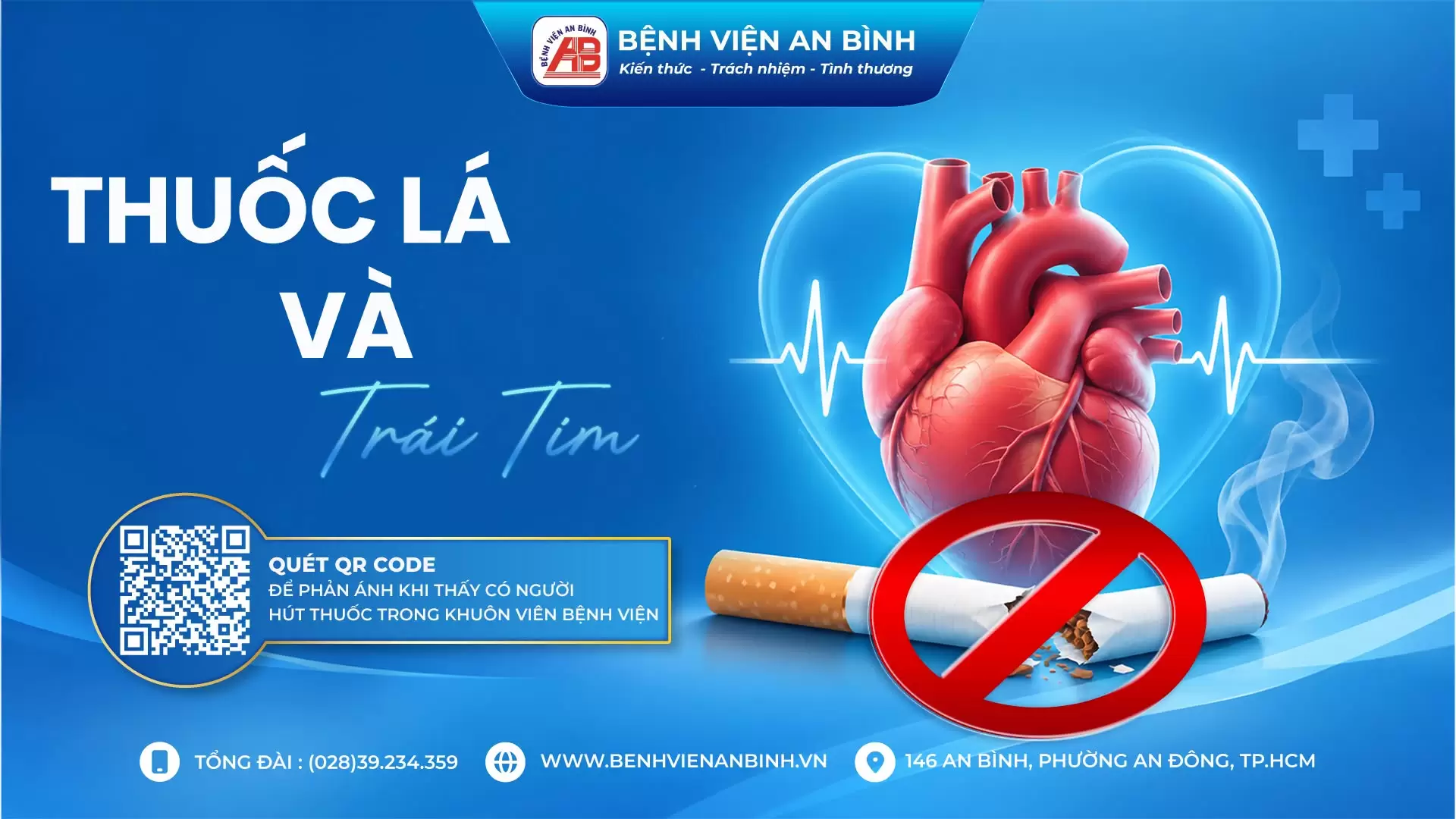 Thuốc lá và trái tim – “Đừng để một điếu thuốc đánh đổi sức khỏe