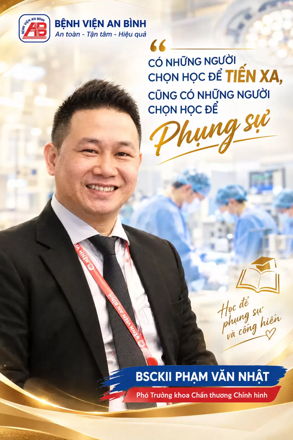 BSCKII Phạm Văn Nhật – Hành trình học tập, nghiên cứu và phụng sự người bệnh