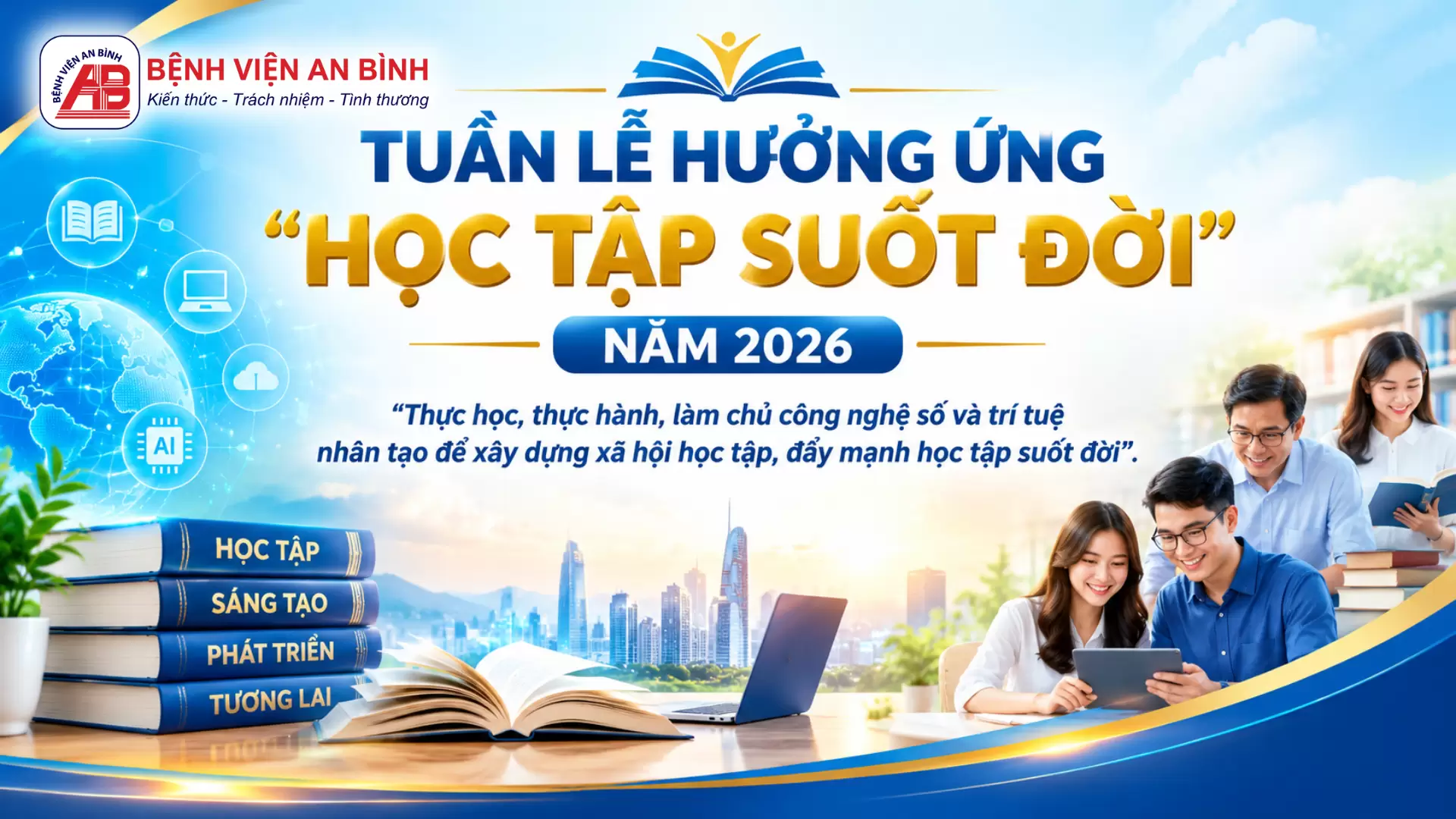 Tuần lễ hường ứng ” Học tập suốt đời” năm 2026 với chủ đề: “