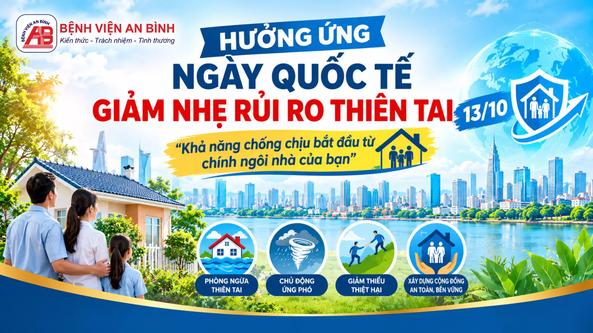 Hưởng ứng Ngày Quốc tế Giảm nhẹ rủi ro thiên tai năm 2026